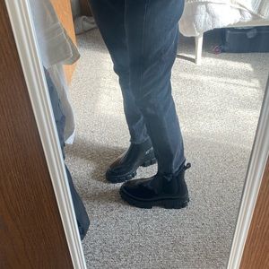 ASOS Chelsea Black Boots (Waterproof!)